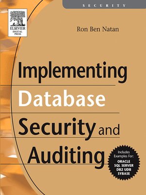 cover image of Implementing Database Security and Auditing